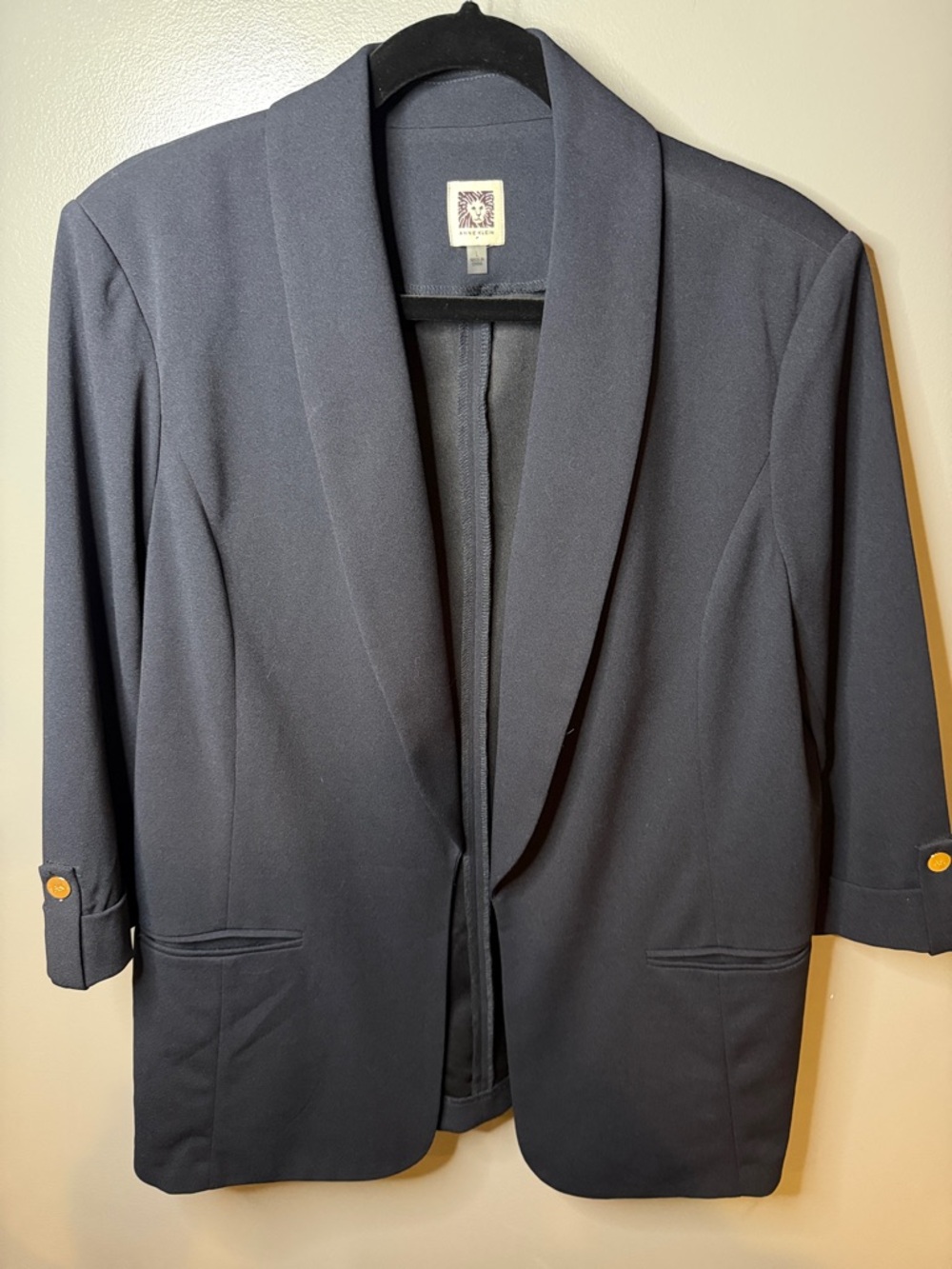 Women’s Navy Blue Ann Klein light weight Blazer